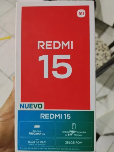 Celular Redmi Note15 1200