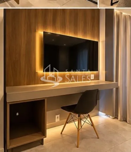 Apartamento para locação com 1 quarto e 1 banheiro na Bela Vista, São Paulo-SP!