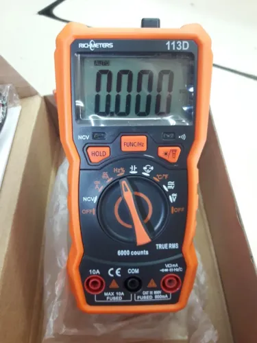 Multímetro Digital Richmeters RM113D (Novo)