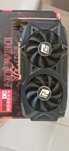 Placa de video Radeon RX580 8gb