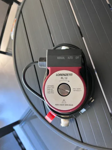 Pressurizador de agua Pl12 Lorenzetti 220V