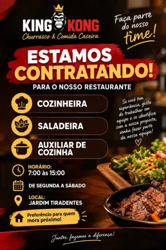 ESTAMOS CONTRATANDO!