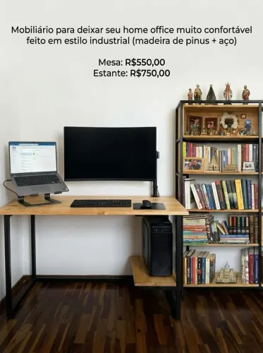 Móveis estilo industrial