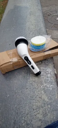 Esfregão elétrico giratório recarregável
