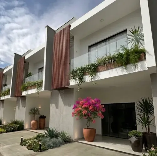 Casa de praia duplex semi mobiliada
