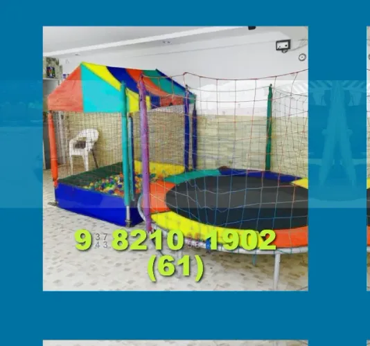 Locação de brinquedos para festas! Pula-pula, casinha e mais!