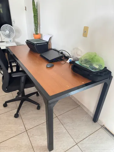 Mesa Industrial 1,90 x 0,80 m | Estrutura em Metálon 50x50 Super Reforçada