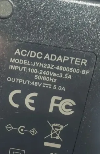 Amplificador stereo Fosi BT20A Pro. Com fonte de 48v.