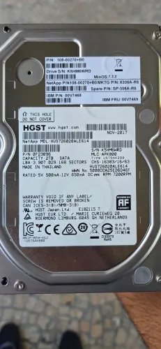 HD 2TB Enterprise SATA HGST ' Varias unidades