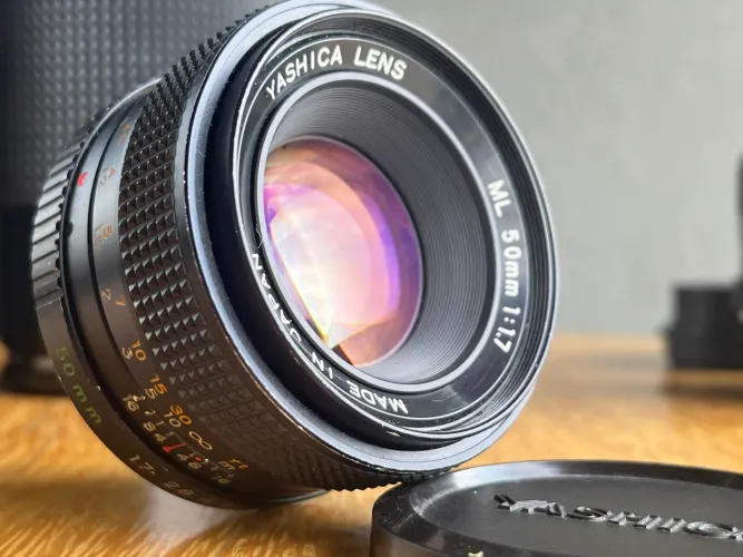 YASHICA LENS ML 50mm f1.7 PERFEITA