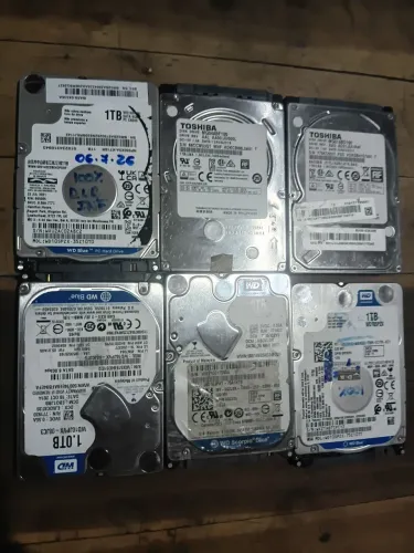 Hd de 1 tera de estoque