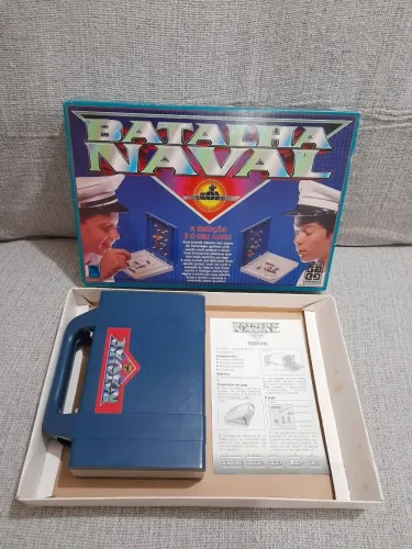 Jogo Batalha Naval Grow anos 80 / 90 com manual