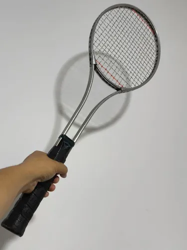 Raquete de Tênis Condor Alumínio Polido 333g - Perfeita e Resistente