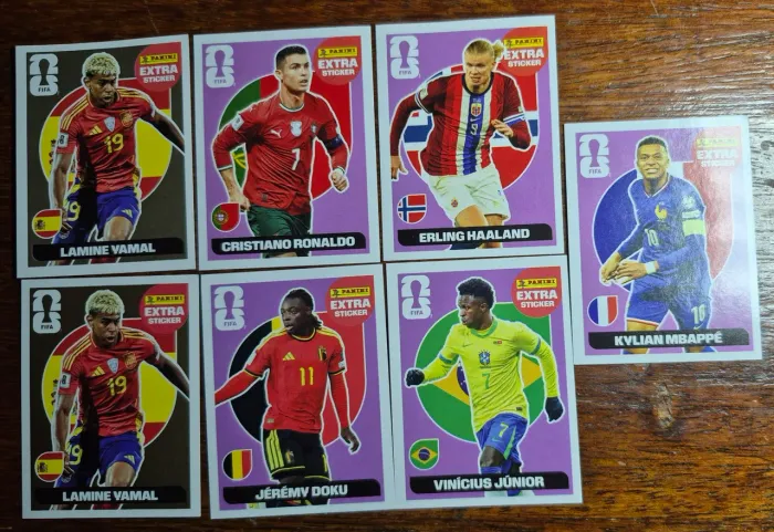 Figurinhas da Copa do Mundo 2026 Para Completar 