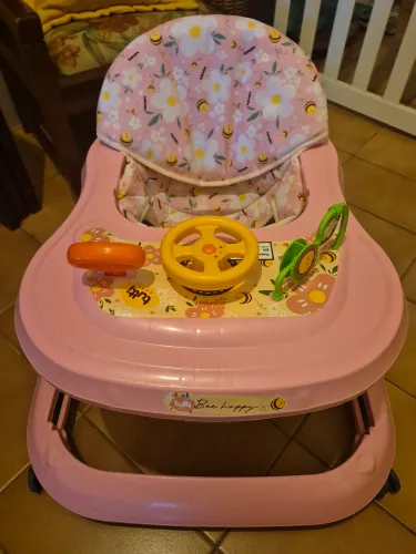 Andador Rosa Bee Happy 1a. Dona