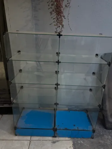 Estante/nicho de vidro 