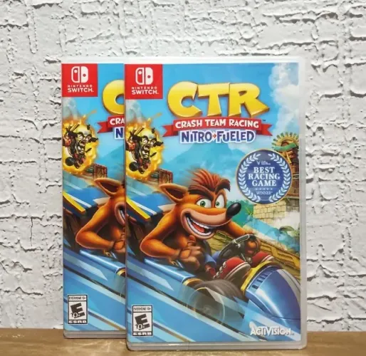 Crash Team Racing Nitro Fueled Switch Lacrado (Aceitamos seu jogo usado como pagamento)