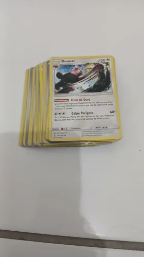 LOTE POKÉMON 49 cartas originais usadas