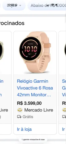 Relógio Garmin vivoactive 6 