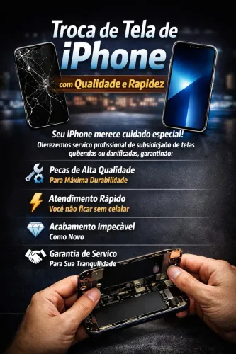 Troca telas iPhones 
