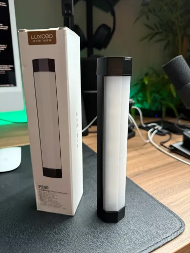 Espada Bastão LED Tubo Portátil iluminação RGB - novinho