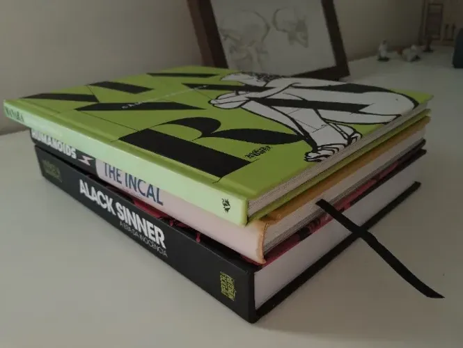 Lote HQs: Incal(inglês), Câmera Indiscreta e Alack Sinner