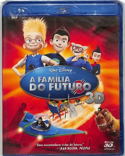 BD A Família Do Futuro 3D Blu Ray Lacrado