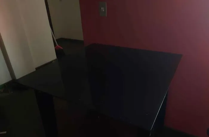 Mesa vidro preta perfeito estado