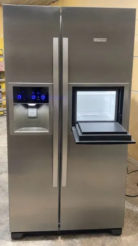 Geladeira FRETE GRÁTIS Side By Side 670 litros Electrolux Inox com dispenser e home bar