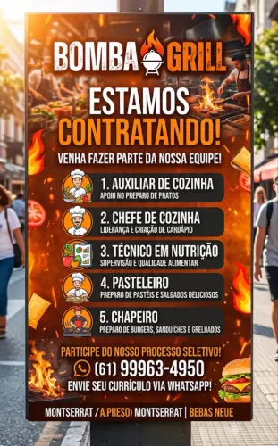 Bomba grill contrata