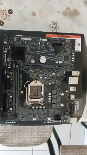 PLACA MÃE H510 LGA1200 COM AVARIA