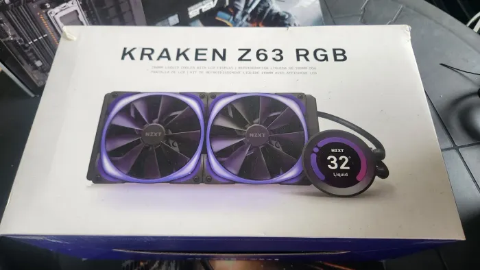 Water Cooler Rgb 280mm Nzxt Kraken X63 Intel Amd