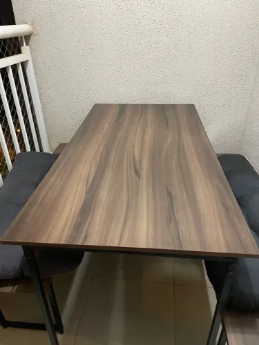 Mesa Jantar Industrial c/ 2 bancos