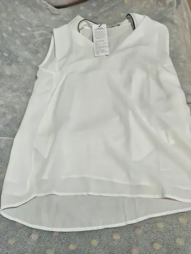 Blusa Regata Feminina Soltinha Em Camadas Elegante