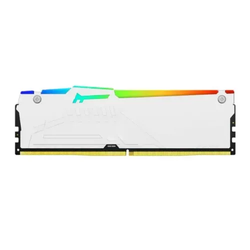 2 x 16GB - Memoria Kingston Fury Beast, RGB, 16GB (1x16GB), DDR5, 5600MHz, C36, Branco