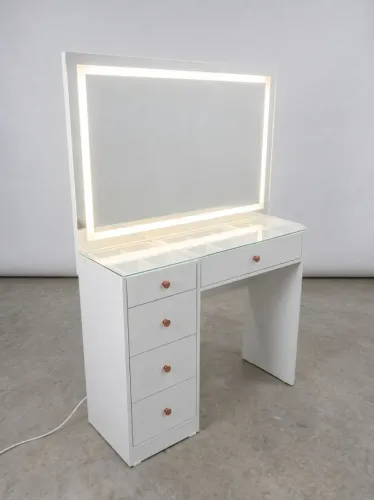 Penteadeira MDF Com led  05 Gavetas 