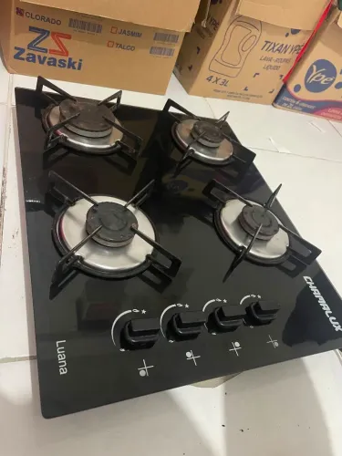 Fogão cooktop 4 bocas
