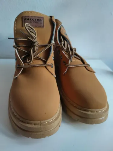 Bota Coturno Casual Yellow