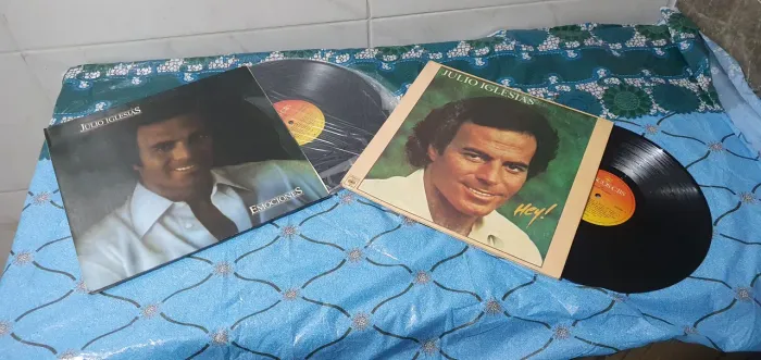 Discos de Vinil - cantores românticos 