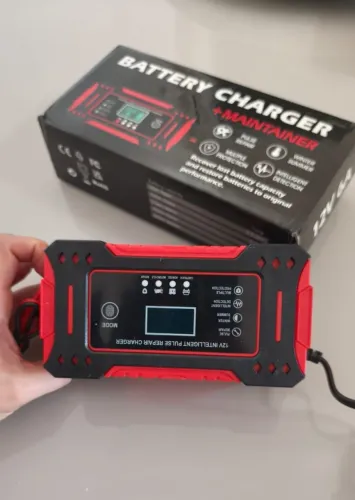 Carregador de bateria inteligente 12V 6A