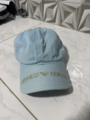 Boné azul empório Armani