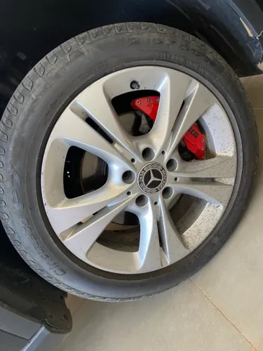 4 Rodas mercedes original aro 17 + pneus pirelli