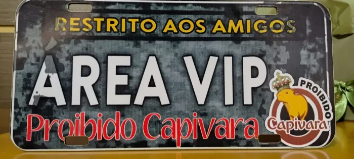 Placa decorativa em mdf