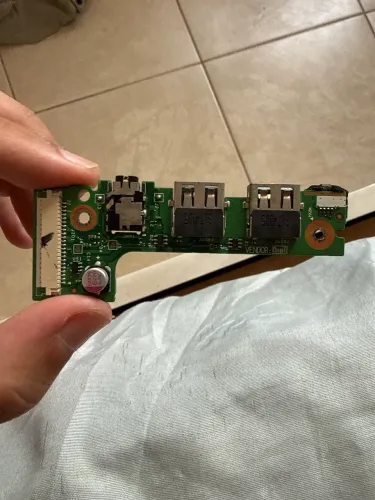 USB IO - Placa AUX Audio e USB