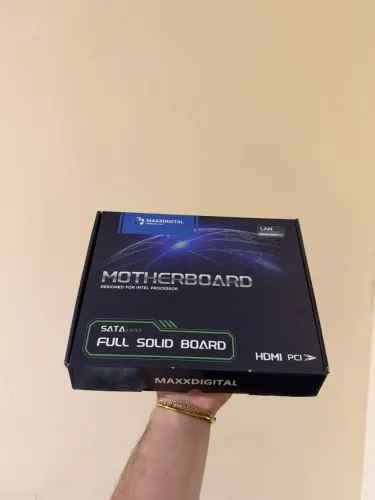 Kit Placa Mãe H61/B75 Intel i5 2400 RAM 8GB DDR3 da Maxxdigital
