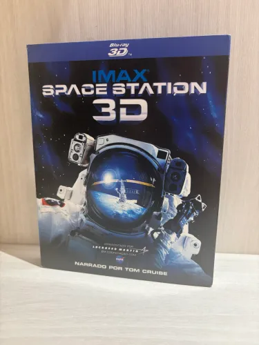 Blu-ray 3D IMAX Space Station 3D Original | Narrado por Tom Cruise