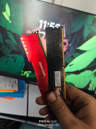 Memória ram ddr4 2x8gb 2666mhz <br>R$