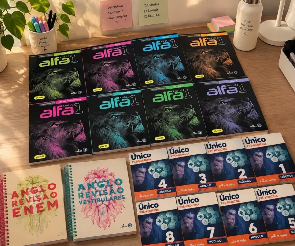 Kit Cursinho Anglo - Enem e vestibulares