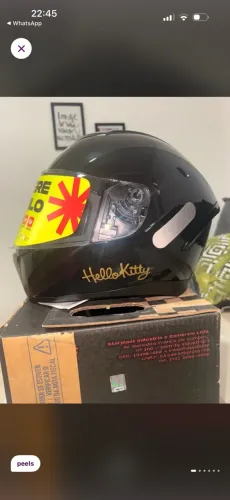Capacete Peels Hello Kitty