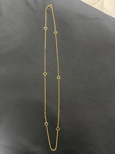 Corrente maciça de ouro 18k